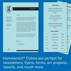 Hammermill Colors Multipurpose Paper, 20 lbs., 8.5