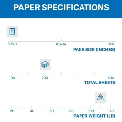 Hammermill Premium 110 lb. Cardstock Paper, 8.5" x 11", Green, 200 Sheets/Ream (168330R)