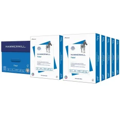 Hammermill Tidal 8.5" x 11", CopyPaper 20 lbs., 92 Brightness, White, 5000 Sheets/Ream /Carton (06200-8)