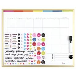 Happy Planner Color Block Dry-Erase Whiteboard, 16