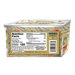 Haribo Gold-Bears Gummi Fruit, 0.4 oz, 54/Carton (209-00181)