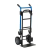 Harper 4-in-1 Quick Change Steel Convertible Hand Truck, 800 lbs., Black/Blue (DTC8635P)