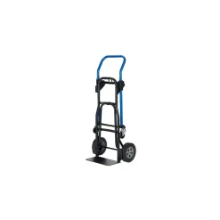 Harper Trucks 3 in 1 Quick Change Steel Convertible Hand Truck with Nose Extension, 500 lbs. Capacity (JDCJ8523EN)