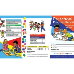 Hayes Preschool Progress Report Record Book, 10/Pack (H-PRC2)