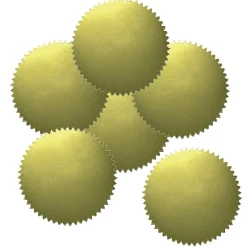 Hayes Publishing Blank 2" Gold Certificate Seals, 50 Per Pack, 6 Packs (H-VA313-6)