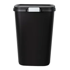 Hefty Odor Control Trash Can, 13 Gallon, Black, 2/Pack (HFTCOM228707507)