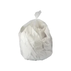 Heritage 16 Gallon Industrial Trash Bag, 24" x 32", Low Density, 0.7 Mil, Clear, 500 Bags/Box (H4832HC R01)