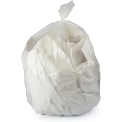 Heritage 12-16 Gallon Industrial Trash Bag, 24" x 32", Low Density, 0.5 Mil, Clear (H4832MC R01)