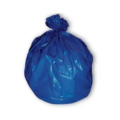 Heritage 45 Gallon Recycling Bag,LowDensity, 1.3 Mil, Black, 100 Bags/Box (H8046PX)