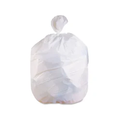 Heritage Right Sack 30-32 Gallon Industrial Trash Bag, 33" x 45", Low Density, 1.4 Mil, White, 200 Bags/Box (H32 W)