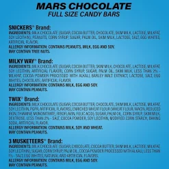 Hershey Chocolate Full Size Variety/Mar's Chocolate Full Size Variety (600-04055)