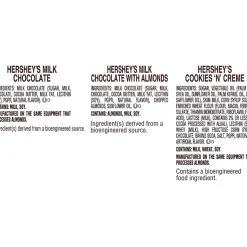 HERSHEY'S Assorted Milk Chocolate and White Creme Candy Party Pack, 31.5 oz (3400093933)