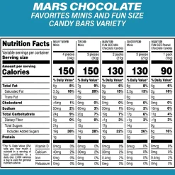 Hershey's Assortment Milk Chocolate/Mar's Chocolate Favorites, 2/Bundle (600-04054)