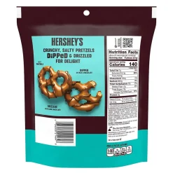 HERSHEY'S Dipped Pretzels, 8.5 oz, 6/Pack (246-00279)