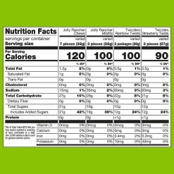 Hershey's Jolly Rancher, Twizlers Variety Bag, 260/Count (220-02061)