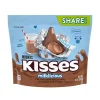 HERSHEY'S KISSES Milklicious Share Stand Up Bag, 9 oz, 4/Pack (600-00752)