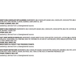 HERSHEY'S, KIT KAT and REESE'S Assorted Milk Chocolate Candy Bars, 45 oz. (HEC20650)