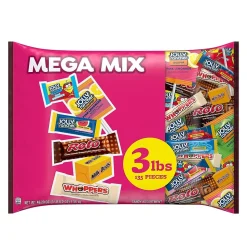 Hershey's Mega Mix Chocolate and Sweets Assortment Variety, 48.29 oz., 135 Pieces (HEC93958)