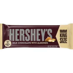 Hershey's Milk Chocolate Bar with Almonds King Size 2.6 oz (HEC22100)