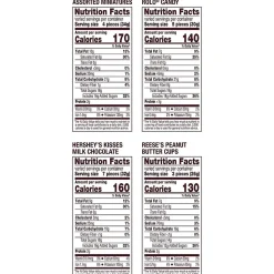 Hershey's, Reese's and Rolo Assorted Chocolate Candy Bag, 38.3 oz. (HEC45402)