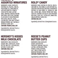 Hershey's, Reese's and Rolo Assorted Chocolate Candy Bag, 38.3 oz. (HEC45402)