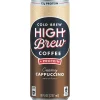 High Brew Coffee, Creamy Cappuccino + Protein, 8 Oz., 12/PK