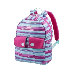 High Sierra Chiqui Backpack, Watercolor Stripes, Pink/Blue (130364-9660)