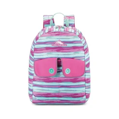 High Sierra Chiqui Backpack, Watercolor Stripes, Pink/Blue (130364-9660)