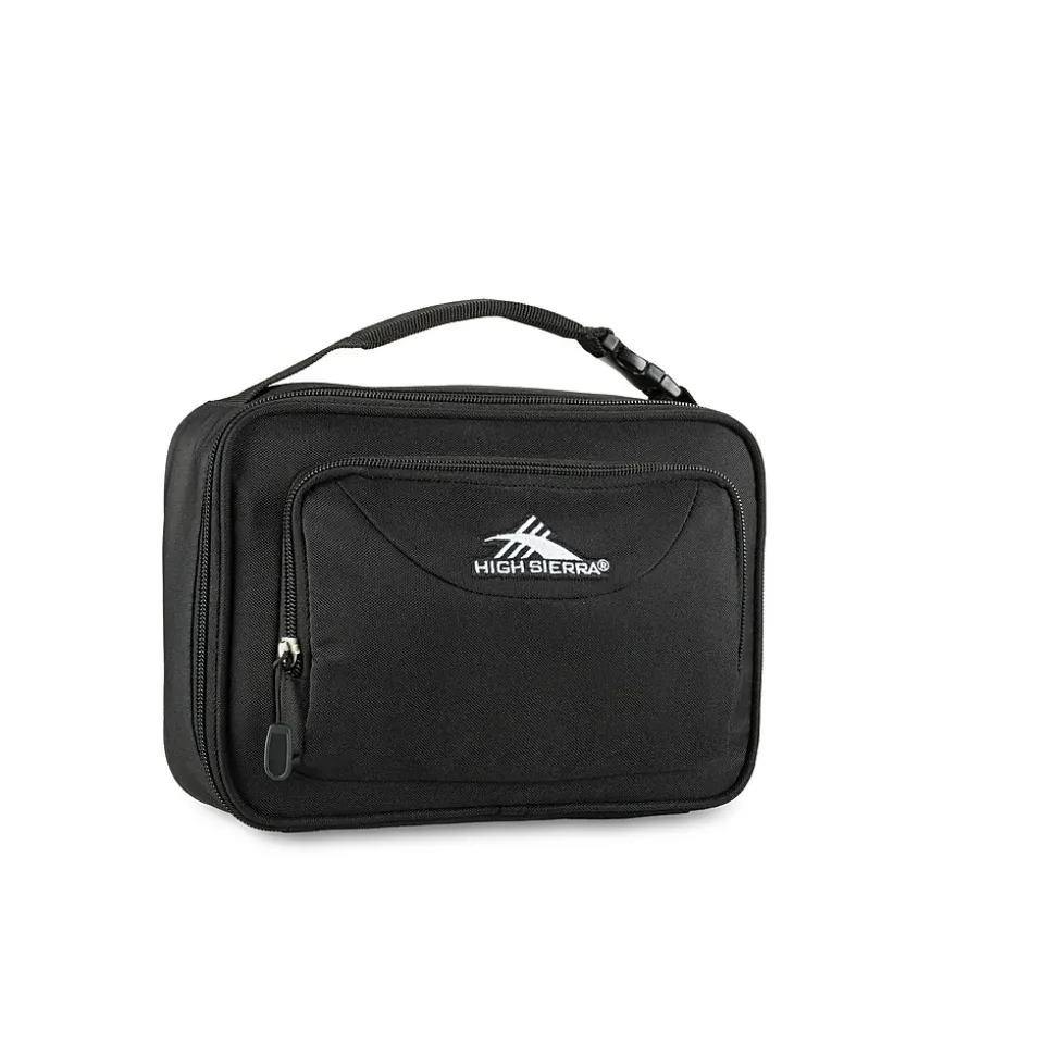 High Sierra Single Compartment Lunch Bag, Black (74715-1041)