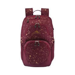 High Sierra Swoop SG Backpack, Artwork, Copper Splatter/Maroon (130360-9666)