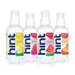 Hint Red Variety Pack Purified Water, 16 fl. oz., 12 Bottles/Carton (00226)