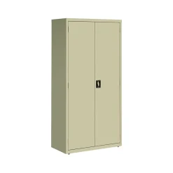 Hirsh 72" Steel Storage Cabinet with 5 Shelves, Putty (22004)