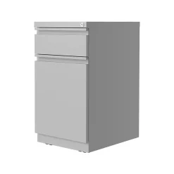 Hirsh 2-Drawer Mobile Vertical File Cabinet, Letter Size, Lockable, 27.75
