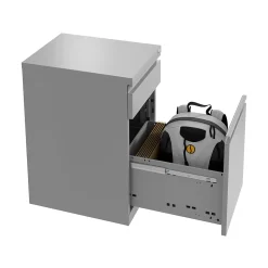 Hirsh 2-Drawer Mobile Vertical File Cabinet, Letter Size, Lockable, 27.75