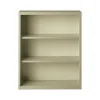 Hirsh HL8000 Series 42"H 3-Shelf Bookcase with Adjustable Shelves, Putty Steel (21989)
