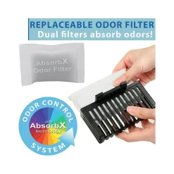 HLS Commercial Stainless Steel Trash Can with Open Lid, 16-Gallon, Silver (HLS16STR)