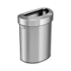 HLS Commercial Titan Stainless Steel Trash Can, 23-Gallon, Silver (HLS23DOT)