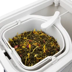 HomeCraft 12-Cups Automatic Drip Coffee Maker, White (HCIT3WS6A)