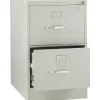 HON 310 Series 2 Drawer Vertical File Cabinet, Legal, Light Gray, 26 1/2"D (HON312CPQ)