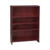 HON 1870 Series 4 Shelf Standard Bookcase, Mahogany (HON1874N)