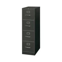 HON 310 Series 4-Drawer Vertical File Cabinet, Letter Size, Lockable, 52