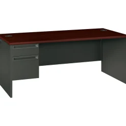 HON® 38000 Series Left Pedestal Desk 72