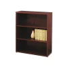 HON 10500 Series 3-Shelf Bookcase, 43 3/8"H x 36"W x 13 1/8"D, Mahogany (HON105533NN)