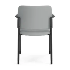 HON Accommodate Vinyl Upholstered Guest Stacking Chair, Flint/Textured Charcoal, 2/Pack (HSGS6.F.E.SX04.P7A)