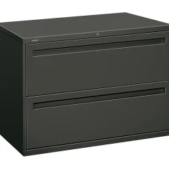 HON Brigade® 700 Series Lateral File, 2-Drawer, Charcoal (792LS)