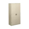 HON Brigade 72" Steel Storage Cabinet with 5 Shelves, Putty (HONSC1872L)