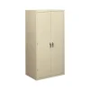 HON Brigade 72" Steel Storage Cabinet with 5 Shelves, Putty (HONSC2472L)