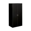 HON Brigade 72" Steel Storage Cabinet with 5 Shelves, Black (HONSC2472P)