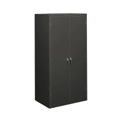 HON Brigade 72" Steel Storage Cabinet with 6 Shelves, Charcoal (HONSC2472S)