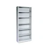 HON Brigade 6-Shelf Standard Bookcase, 81.13"H x 34.5"W x 12.63"D, Gray (S82ABCQ)